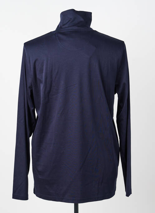 Sous-pull stretch manches longues bleu FYNCH-HATTON homme