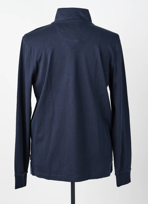 T-shirt coupe cintrée manches longues bleu PIERRE CARDIN homme