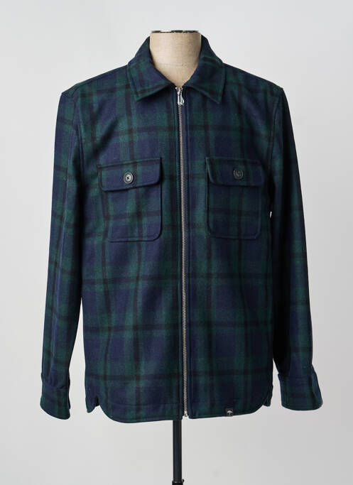 Veste casual coupe droite bleu FYNCH-HATTON homme