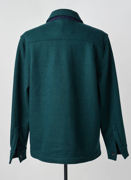 Veste casual fermeture boutonnée sur le devant vert FYNCH-HATTON homme