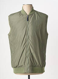 Veste casual fermeture zippée sur le devant vert FYNCH-HATTON homme
