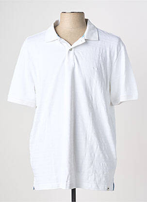 Polo coupe droite manches courtes blanc FYNCH-HATTON homme