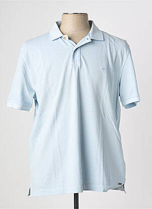 Polo coupe droite manches courtes bleu FYNCH-HATTON homme