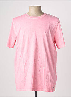 T-shirt coupe droite manches courtes rose FYNCH-HATTON homme