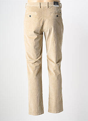 Pantalon chino stretch taille normale beige FYNCH-HATTON homme