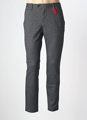 Pantalon chino stretch taille normale noir ALBERTO homme