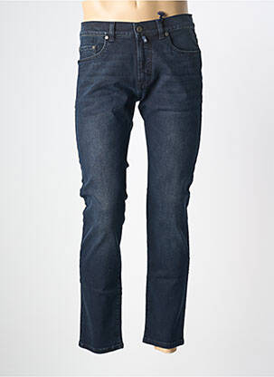 Jeans coupe slim stretch taille normale bleu PIERRE CARDIN homme