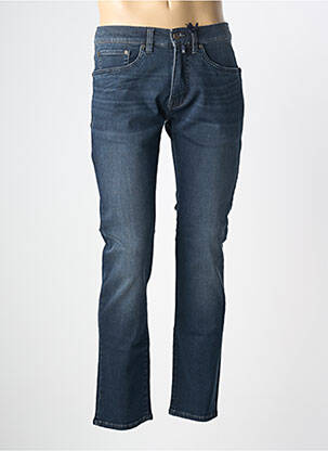 Jeans coupe slim stretch taille normale bleu PIERRE CARDIN homme