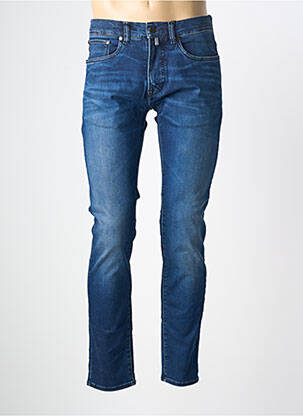 Jeans coupe slim stretch taille normale bleu PIERRE CARDIN homme