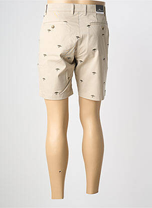 Bermuda coupe droite taille normale beige FYNCH-HATTON homme