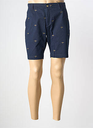 Bermuda coupe droite taille normale bleu FYNCH-HATTON homme
