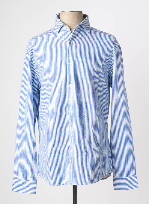 Chemise manches longues bleu PIERRE CARDIN homme