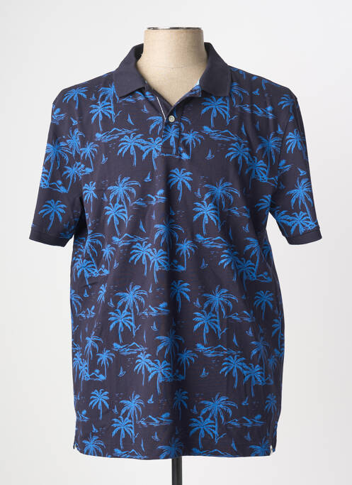 Polo bleu FYNCH-HATTON homme