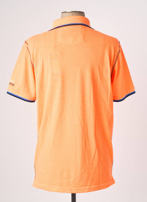 Polo orange MONTE CARLO homme