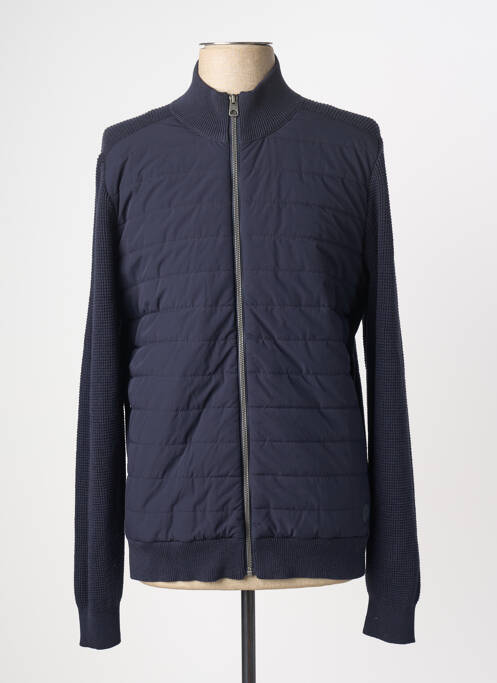 Veste casual bleu FYNCH-HATTON homme