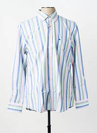 Chemise manches longues coupe cintrée bleu FYNCH-HATTON homme