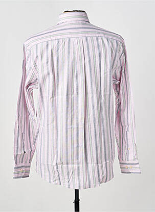 Chemise manches longues coupe droite rose FYNCH-HATTON homme