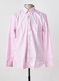 Chemise manches longues imprimé fantaisie rose FYNCH-HATTON homme