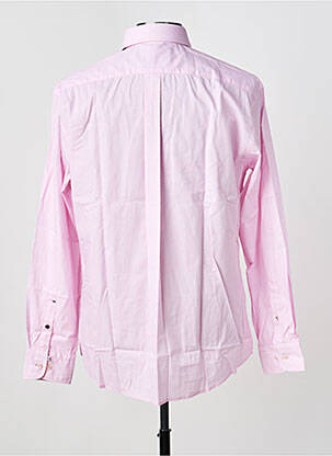 Chemise manches longues imprimé fantaisie rose FYNCH-HATTON homme
