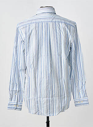 Chemise manches longues poches bleu FYNCH-HATTON homme