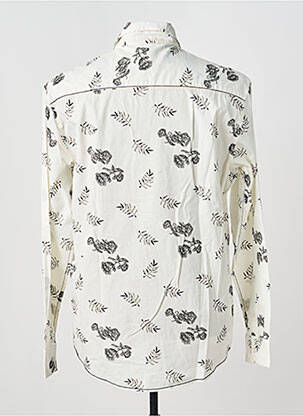 Chemise manches longues coupe cintrée beige MONTE CARLO homme