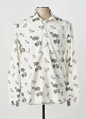 Chemise manches longues beige MONTE CARLO homme