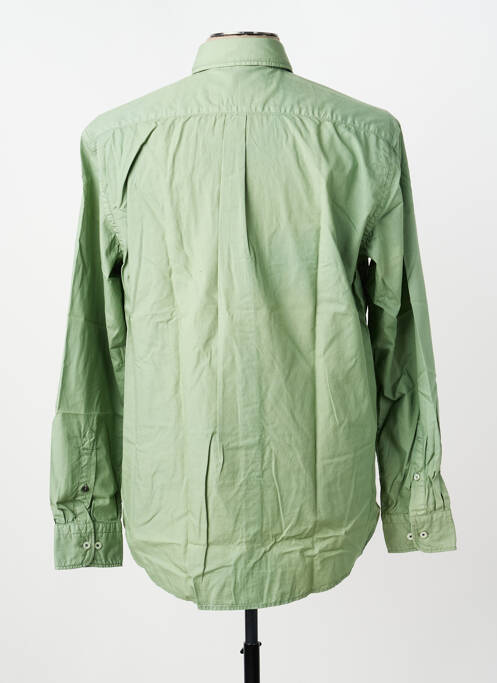 Chemise manches longues coupe cintrée vert FYNCH-HATTON homme