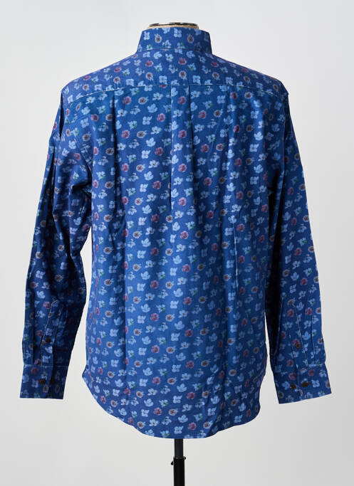 Chemise manches longues coupe cintrée bleu FYNCH-HATTON homme