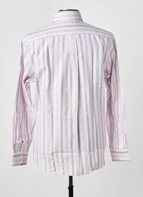 Chemise manches longues imprimé rayures rose FYNCH-HATTON homme