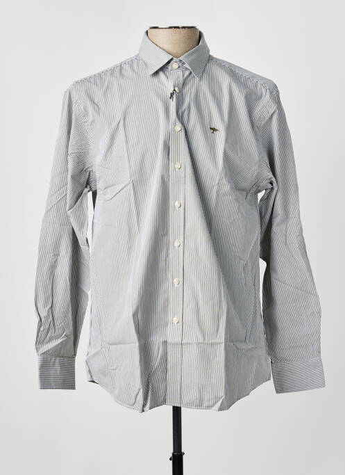 Chemise manches longues imprimé rayures vert FYNCH-HATTON homme