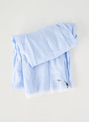 Foulard coutures renforcées bleu FYNCH-HATTON unisexe