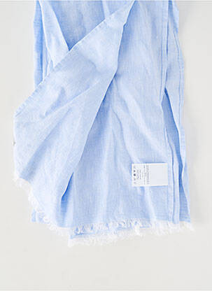 Foulard coutures renforcées bleu FYNCH-HATTON unisexe