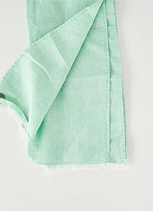 Foulard coutures renforcées vert FYNCH-HATTON unisexe