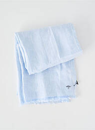 Foulard coutures renforcées bleu clair FYNCH-HATTON unisexe