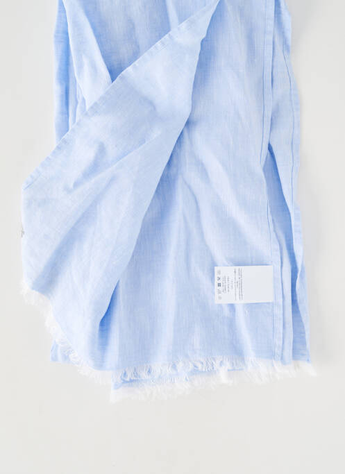 Foulard coutures renforcées bleu FYNCH-HATTON unisexe