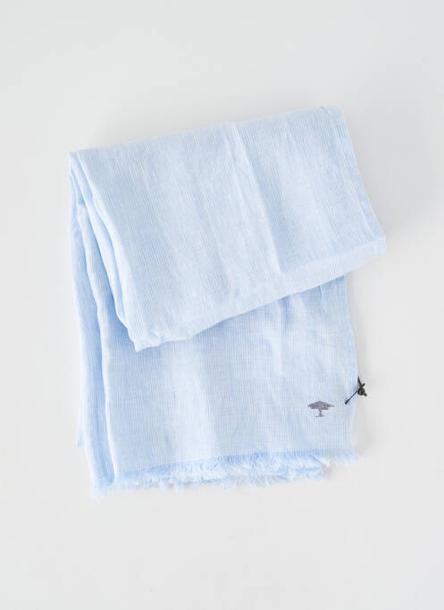 Foulard coutures renforcées bleu clair FYNCH-HATTON unisexe