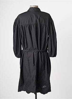 Robe courte manches 3/4 manches 3/4 noir NÜ femme