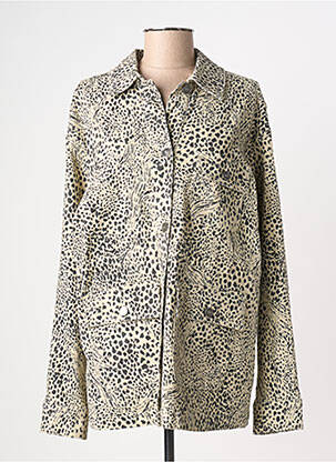 Veste casual poches beige KAFFE femme