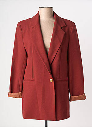 Blazer poches orange LITTLE SISTER'S femme