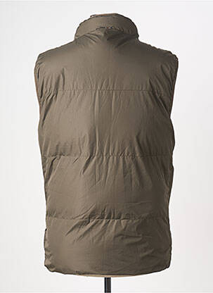 Doudoune finition intérieure doublure satiné sans capuche vert FQ1924 homme