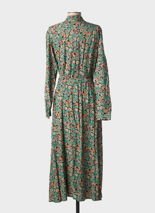 Robe longue manches longues manches longues noir C'EST BEAU LA VIE femme