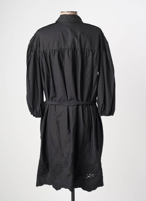 Robe courte manches 3/4 manches 3/4 noir NÜ femme
