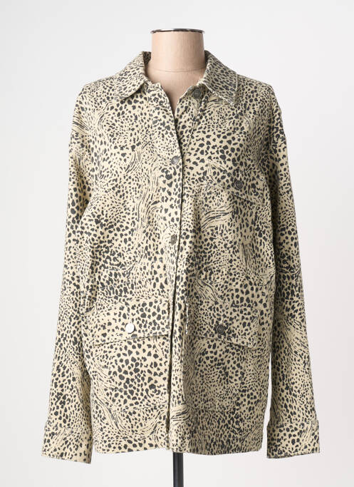 Veste casual poches beige KAFFE femme