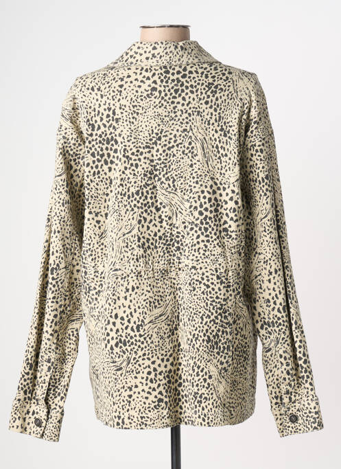 Veste casual poches beige KAFFE femme