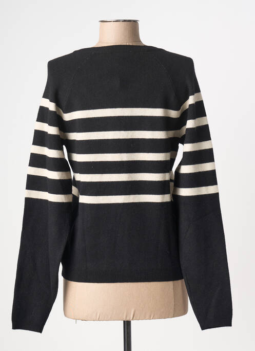 Gilet manches longues stretch noir CREAM femme