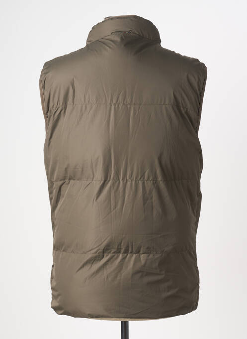 Doudoune finition intérieure doublure satiné sans capuche vert FQ1924 homme