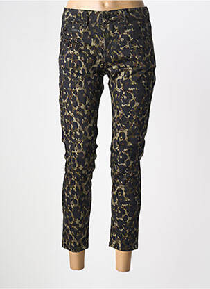 Jeans coupe slim vert FREEMAN T.PORTER femme