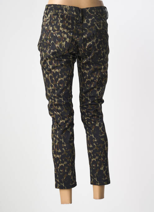 Jeans coupe slim vert FREEMAN T.PORTER femme