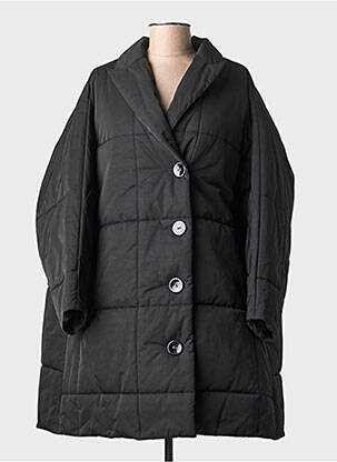 Doudoune poches sans capuche noir GR NATURE femme