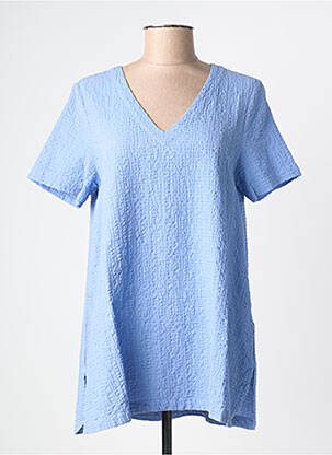 Top manches courtes manches courtes bleu MES SOEURS ET MOI femme